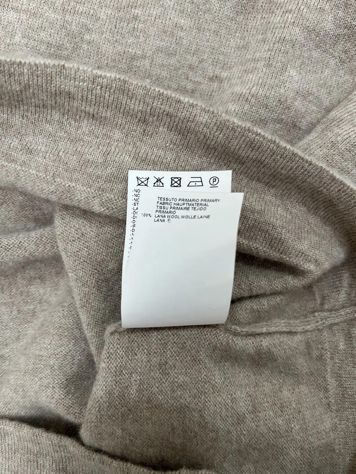 Maison Margiela by John Galliano F/W 2012 Robe à col roulé marron à fausses manches en vente 7