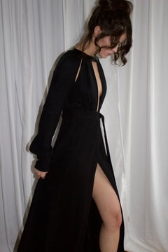 Maison Margiela by John Galliano F/W 2015 Black Dress