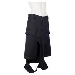 Maison Margiela by John Galliano Line 10 Deconstructed Wool Skirt, F/W 2020