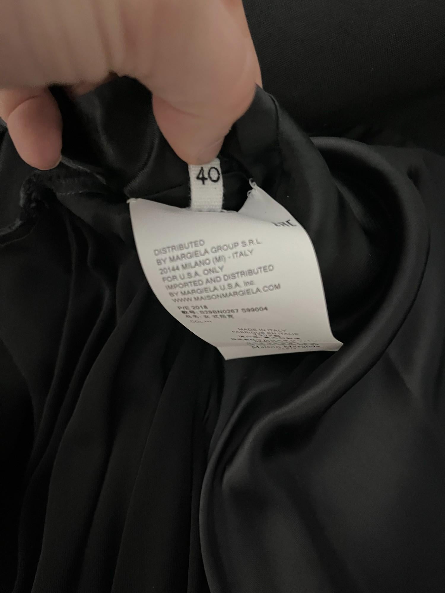 Maison Margiela by John Galliano S/S 2018 Robe blazer à double épaisseur en vente 9