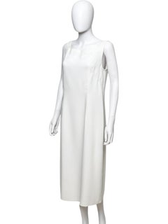 Maison Margiela by John Galliano S/S 2019 White Square dress