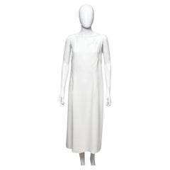 Maison Margiela by John Galliano S/S 2019 Robe carré blanc