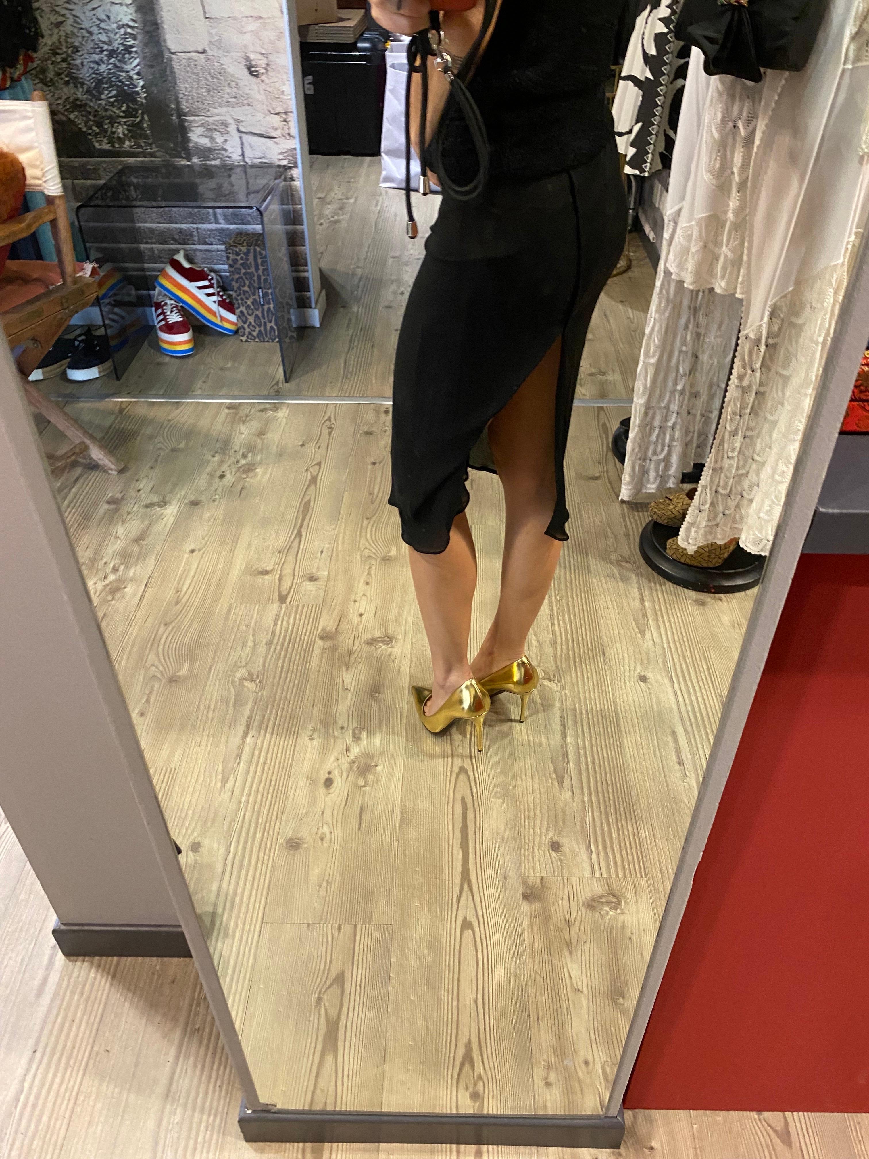 Maison Margiela Kleid. (Schwarz) im Angebot