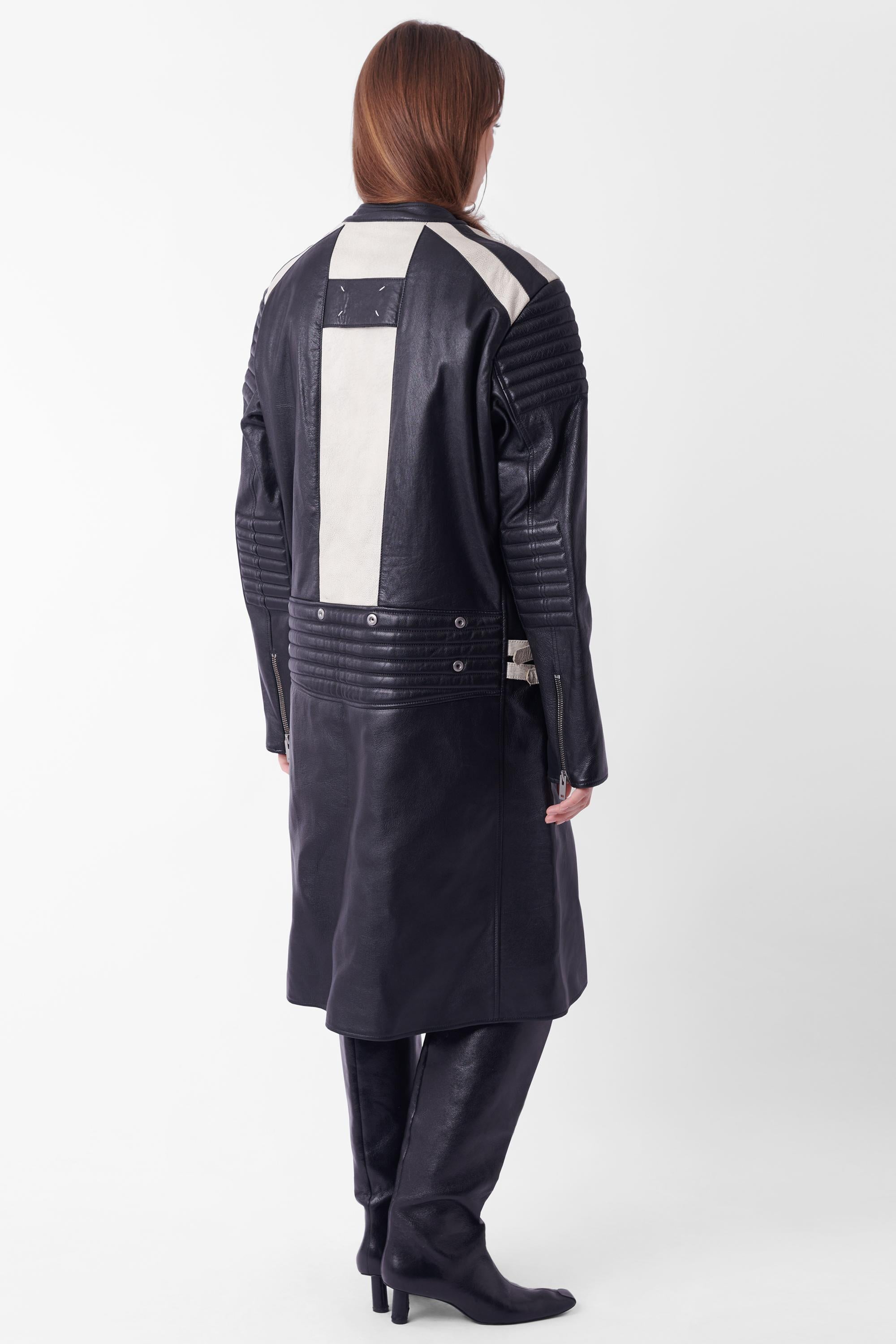 Maison Margiela F/W 2016 Runway Leather Jacket In Excellent Condition For Sale In London, GB