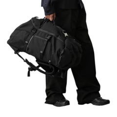 Maison Margiela Glam Slam Large Sport Backpack Duffle Bag SB2WA0001P1511 Black