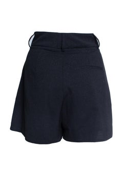 Maison Margiela, pantaloncini con glitter in nero