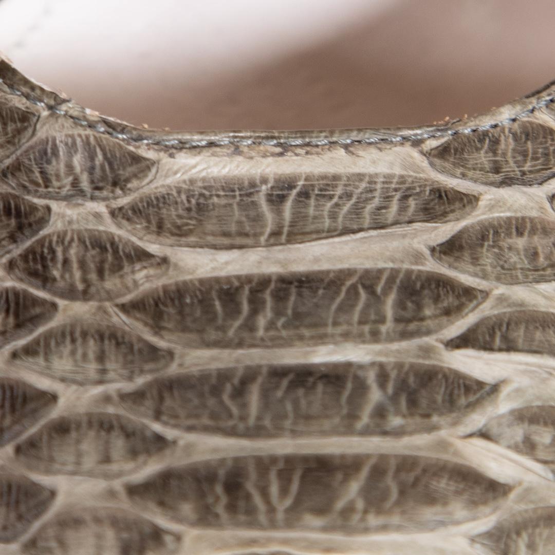 Maison Margiela escarpins gris à motif python taille IT 35 Pour femmes en vente
