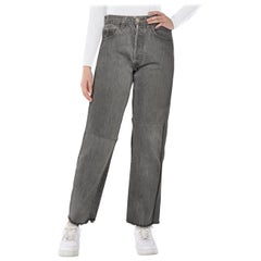Maison Margiela Grey Straight Leg Denim Jeans Size S