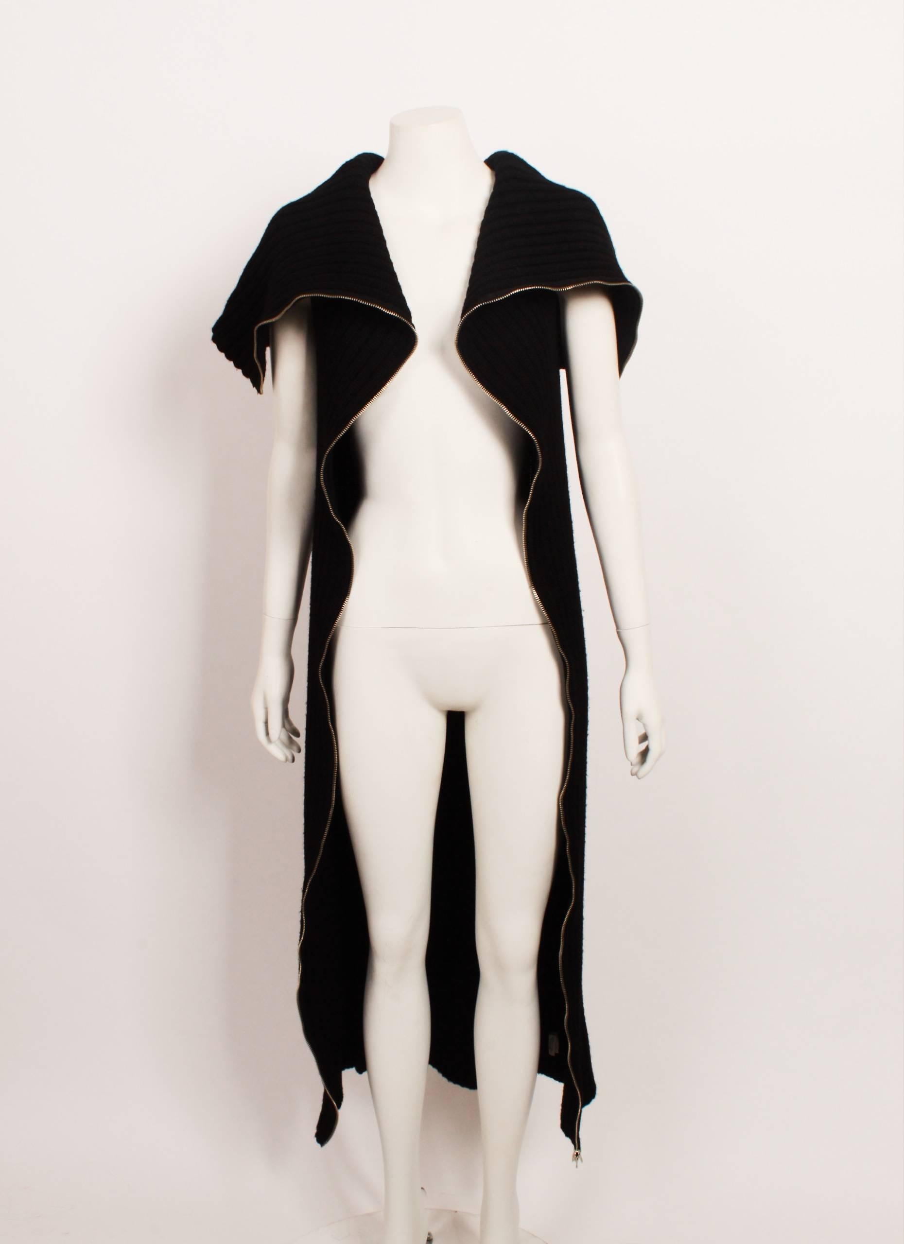 Women's or Men's Maison Margiela Knit Zipper Dress For Sale