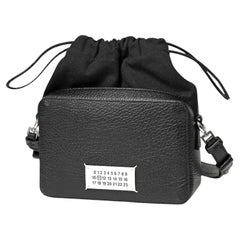 Maison Margiela Leather Crossbody Shoulder Bag SB1WG0018 Black - NWT $1560