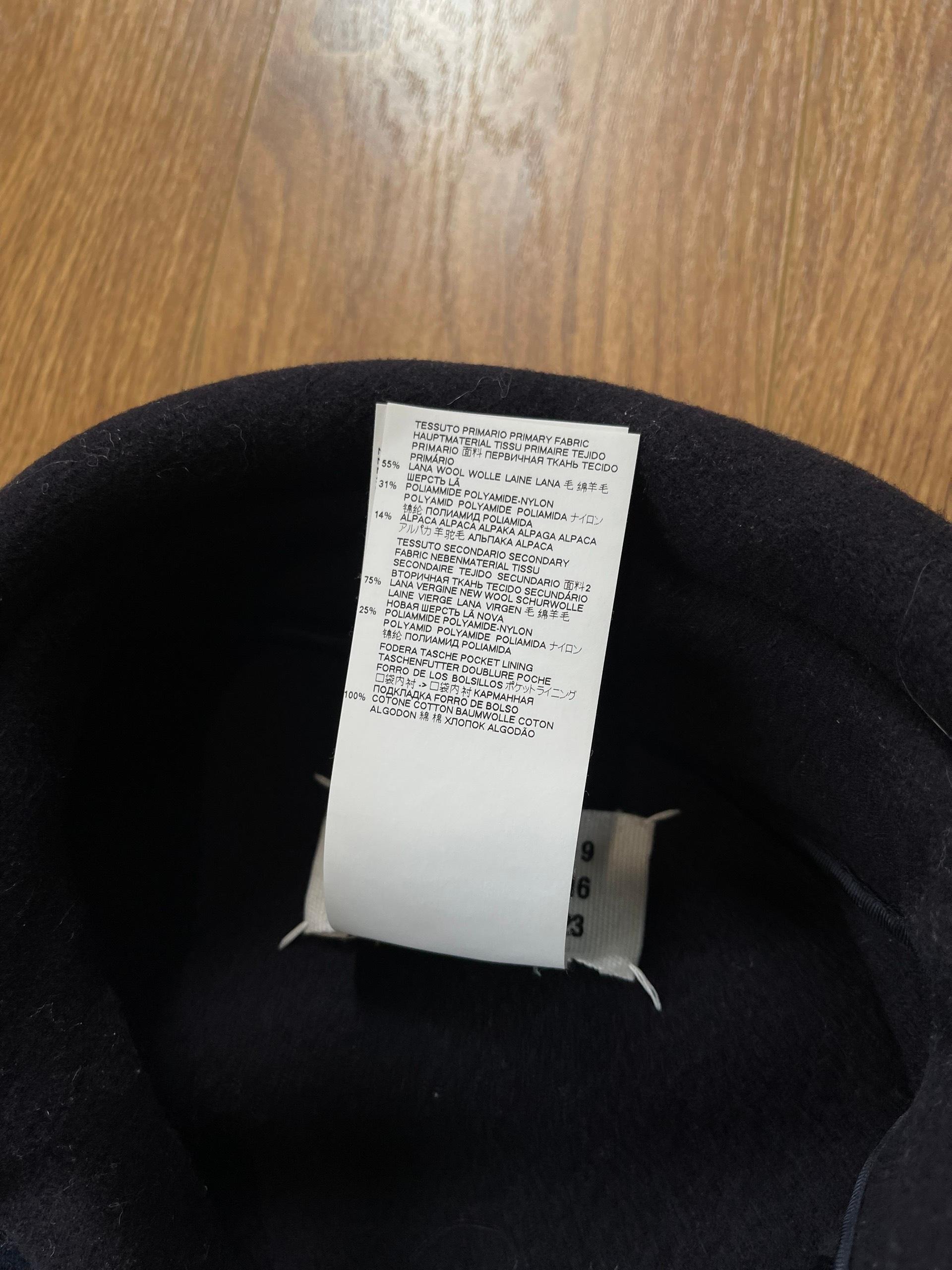 Women's or Men's Maison Margiela Line 1 A/W2019 Wool Alpaca Asymmetric For Sale