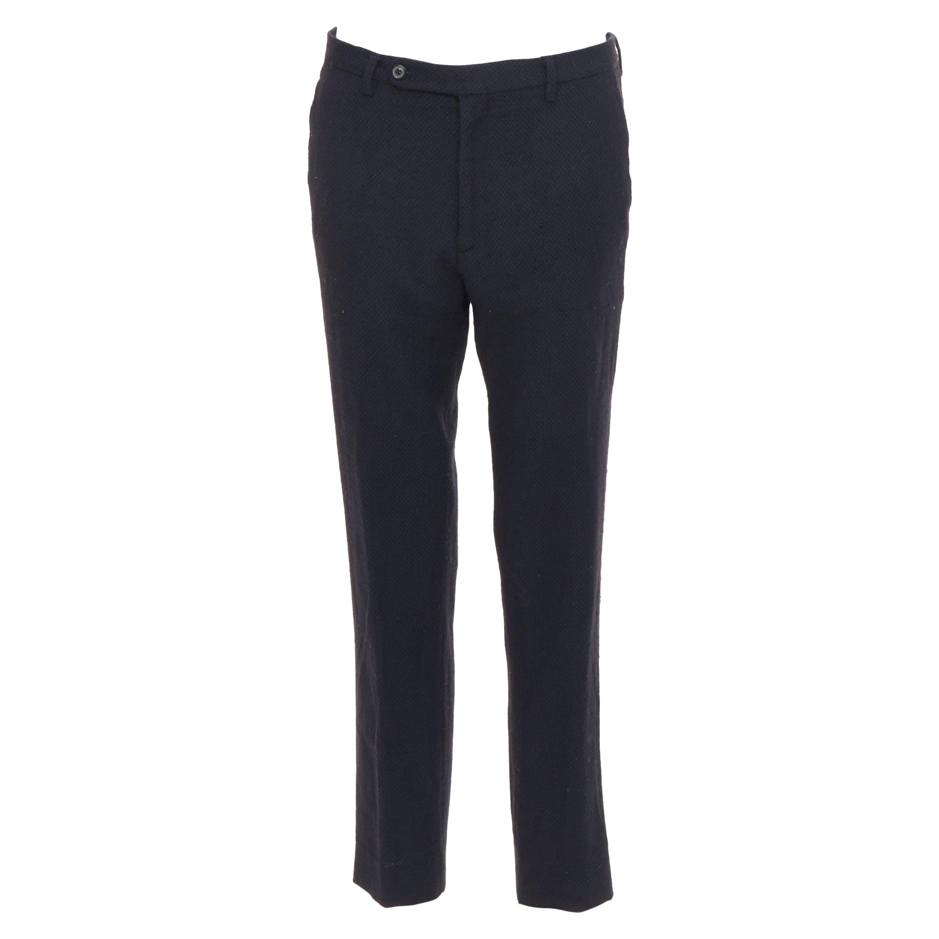 MAISON MARGIELA Ligne 14 pantalon fuselé en laine marine IT48 M