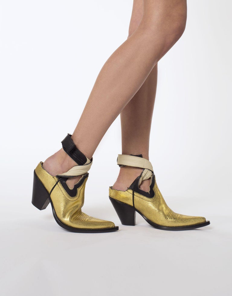 Maison martin margiela cutout sandal bootie sales