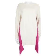 Maison Margiela MM6 Sudadera oversize con paneles plisados Talla S