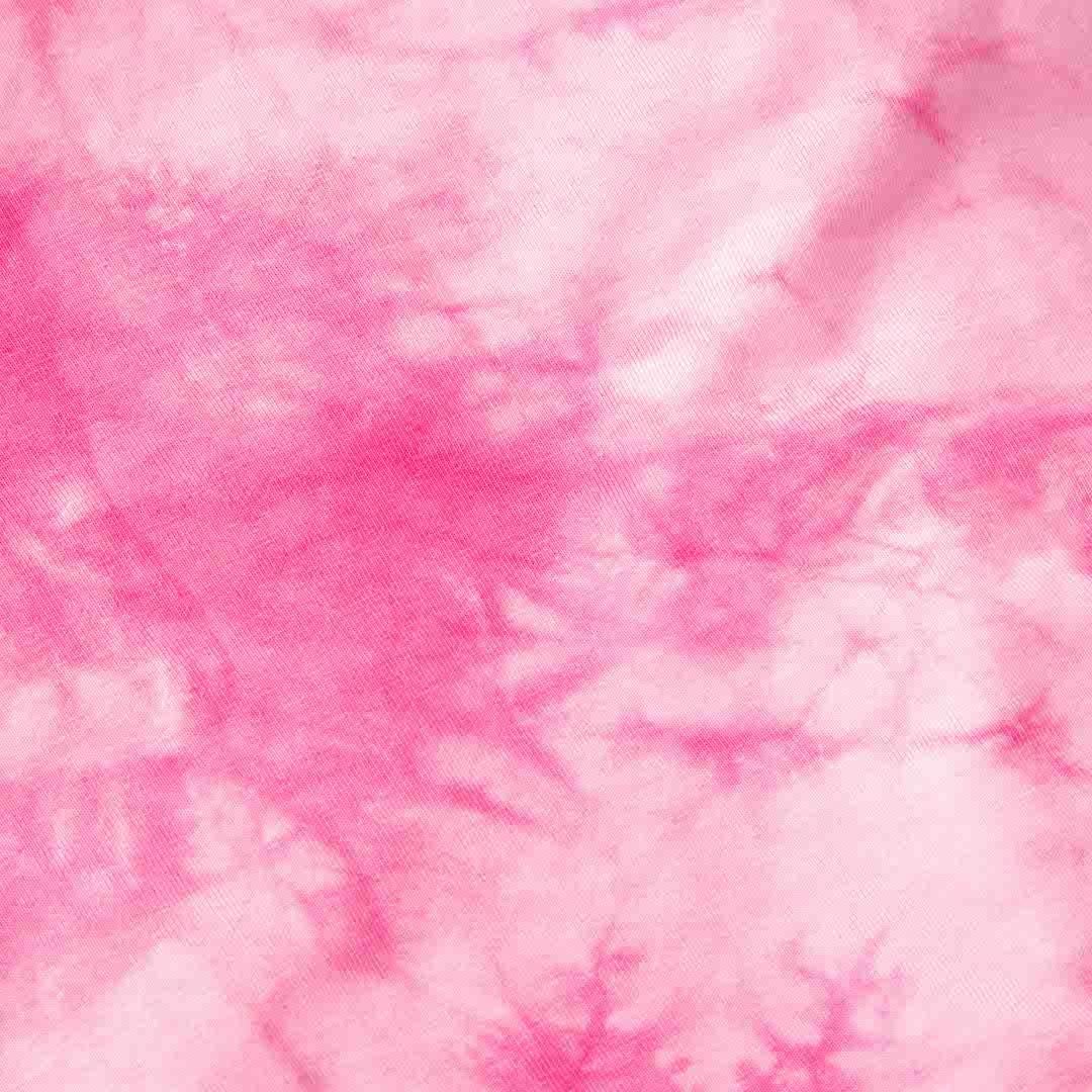 Women's Maison Margiela MM6 Pink Upside Down Tie-Dye T-shirt Size XXL