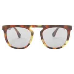 MAISON MARGIELA MYKITA matte green camouflage grey lens sunglasses