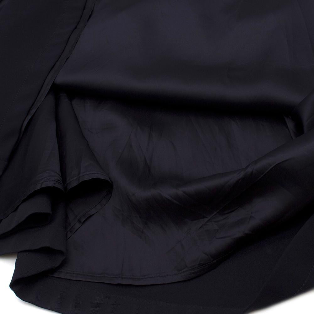 Women's Maison Margiela Navy Exposed-Pocket Skirt Size US 4