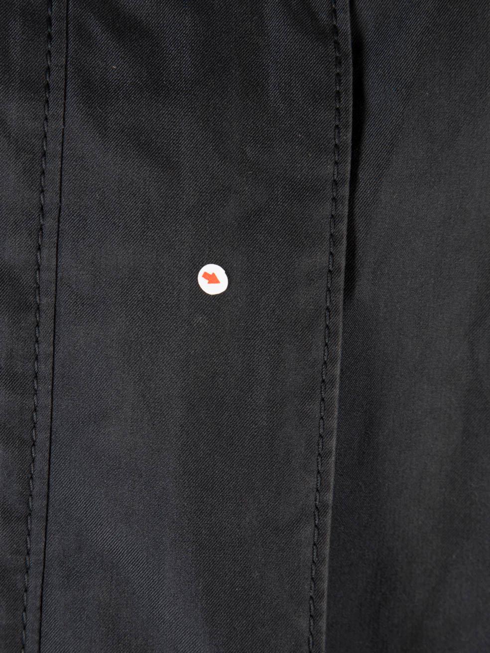 Women's Maison Margiela Navy Trench Hook Detail Coat Size S For Sale