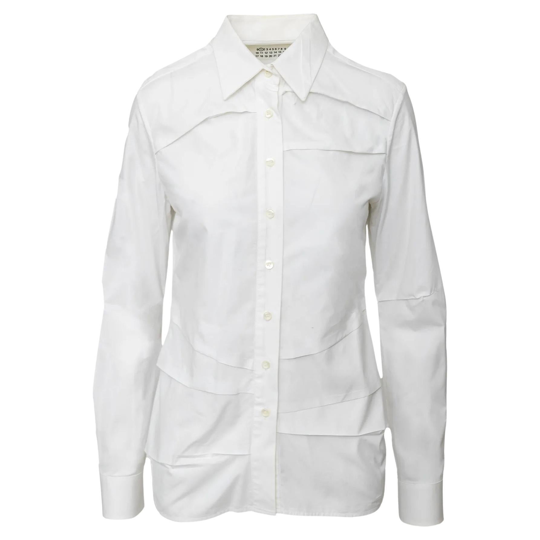 Maison Margiela Plissee-Hemd - 10er Jahre