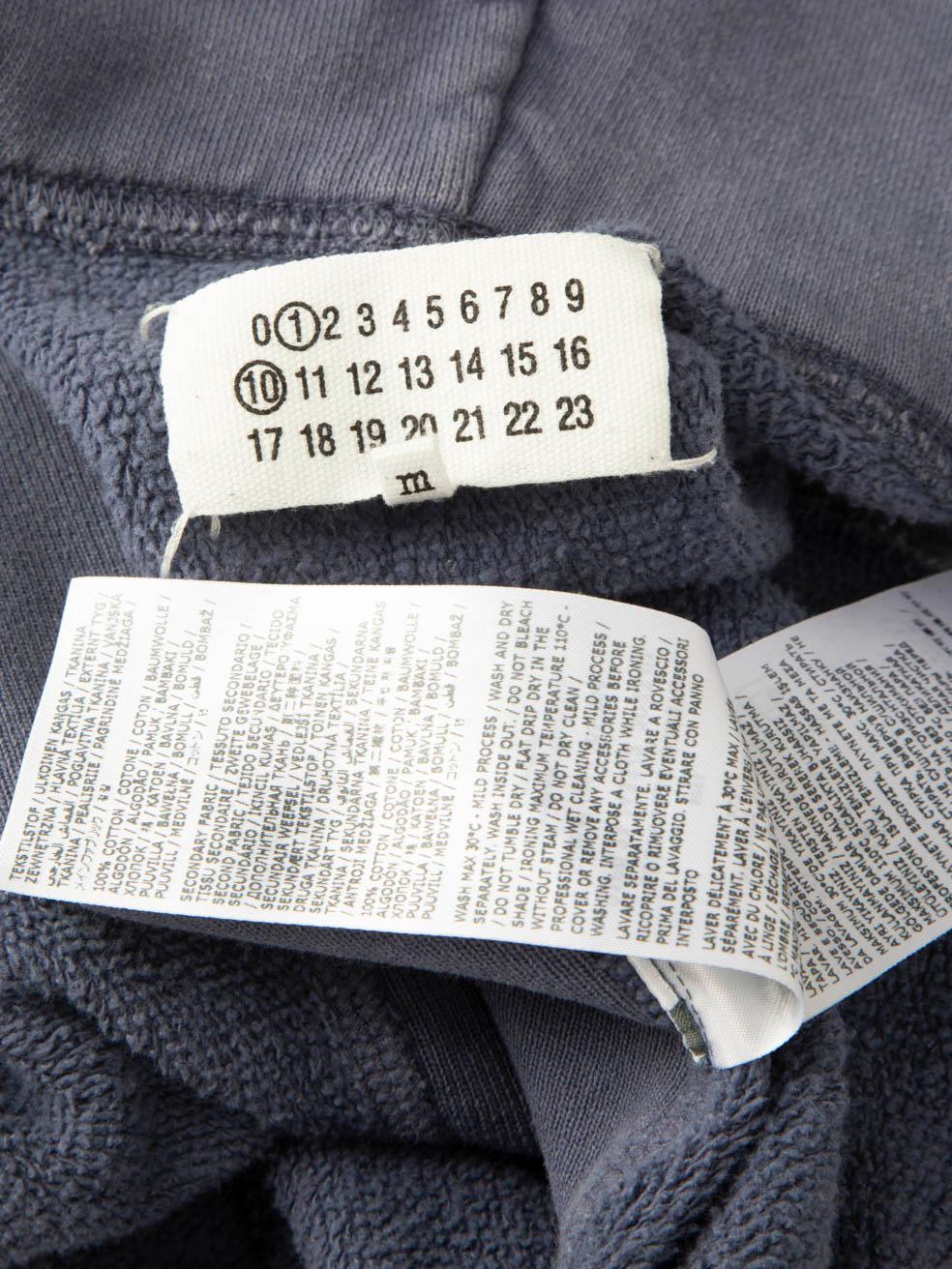 Maison Margiela Morado Memoria De Sudadera Con Capucha Talla M en venta 2