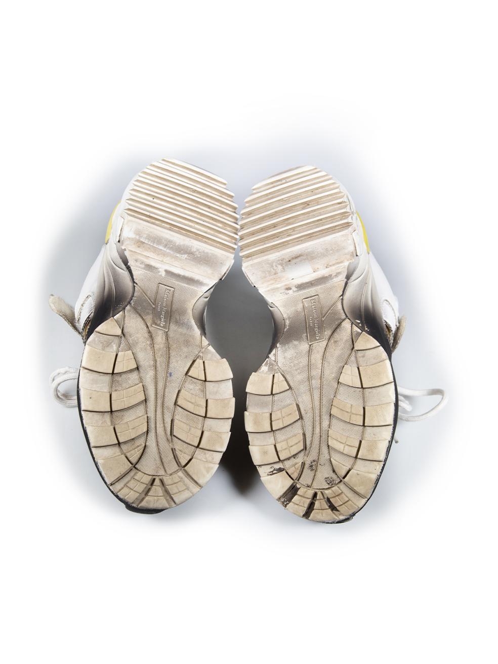 Maison Margiela Retro Fit Distressed Trainers Size IT 37 In Good Condition In London, GB