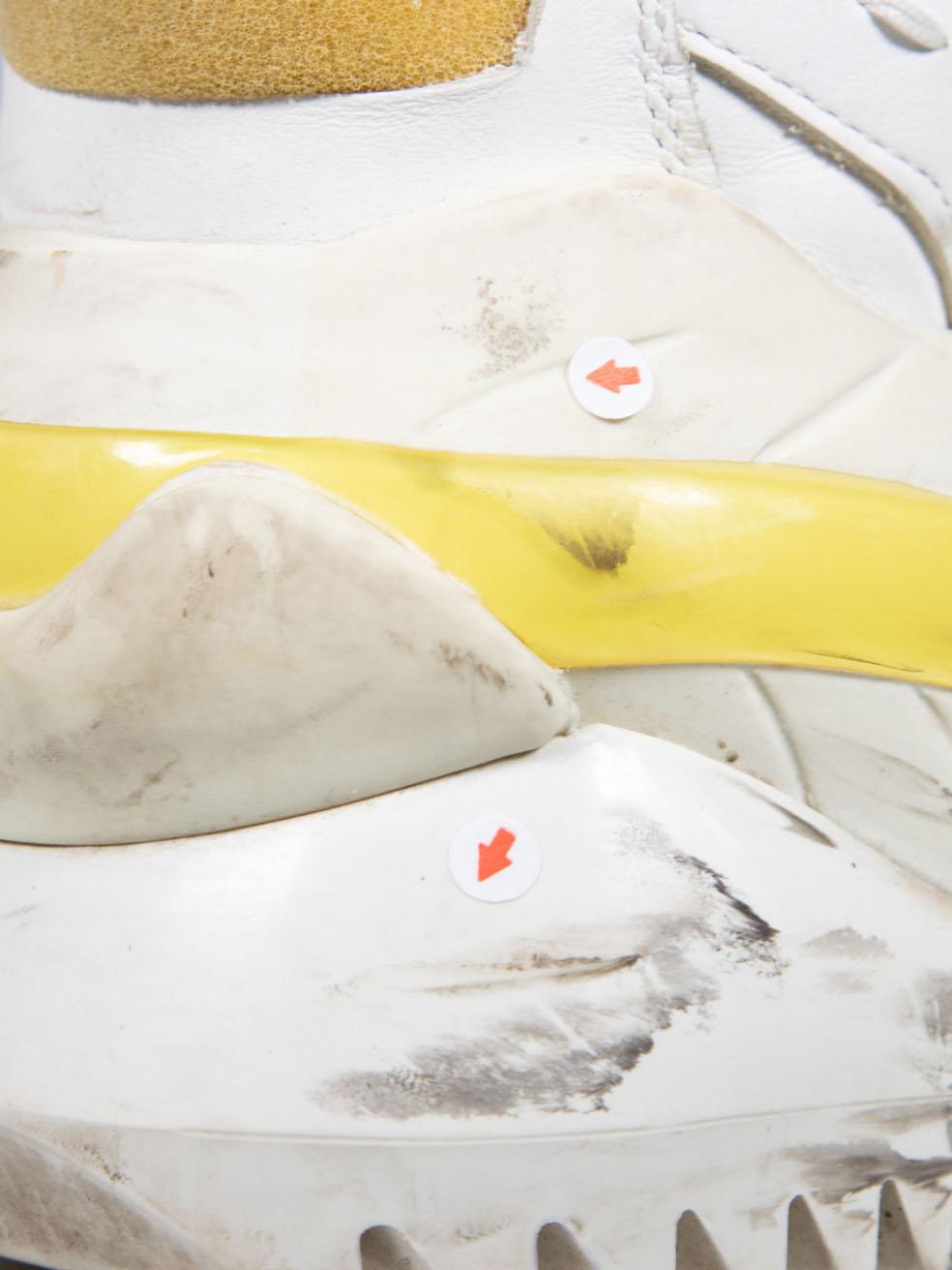 Maison Margiela Retro Fit Distressed Trainers Size IT 37 2