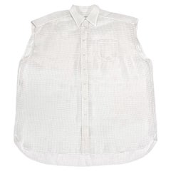 Maison Margiela S/S2020 Fish-Net Sleeveless Shirt