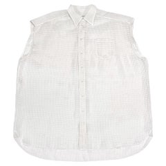 Maison Margiela - Chemise sans manches en filet de poisson S/S2020