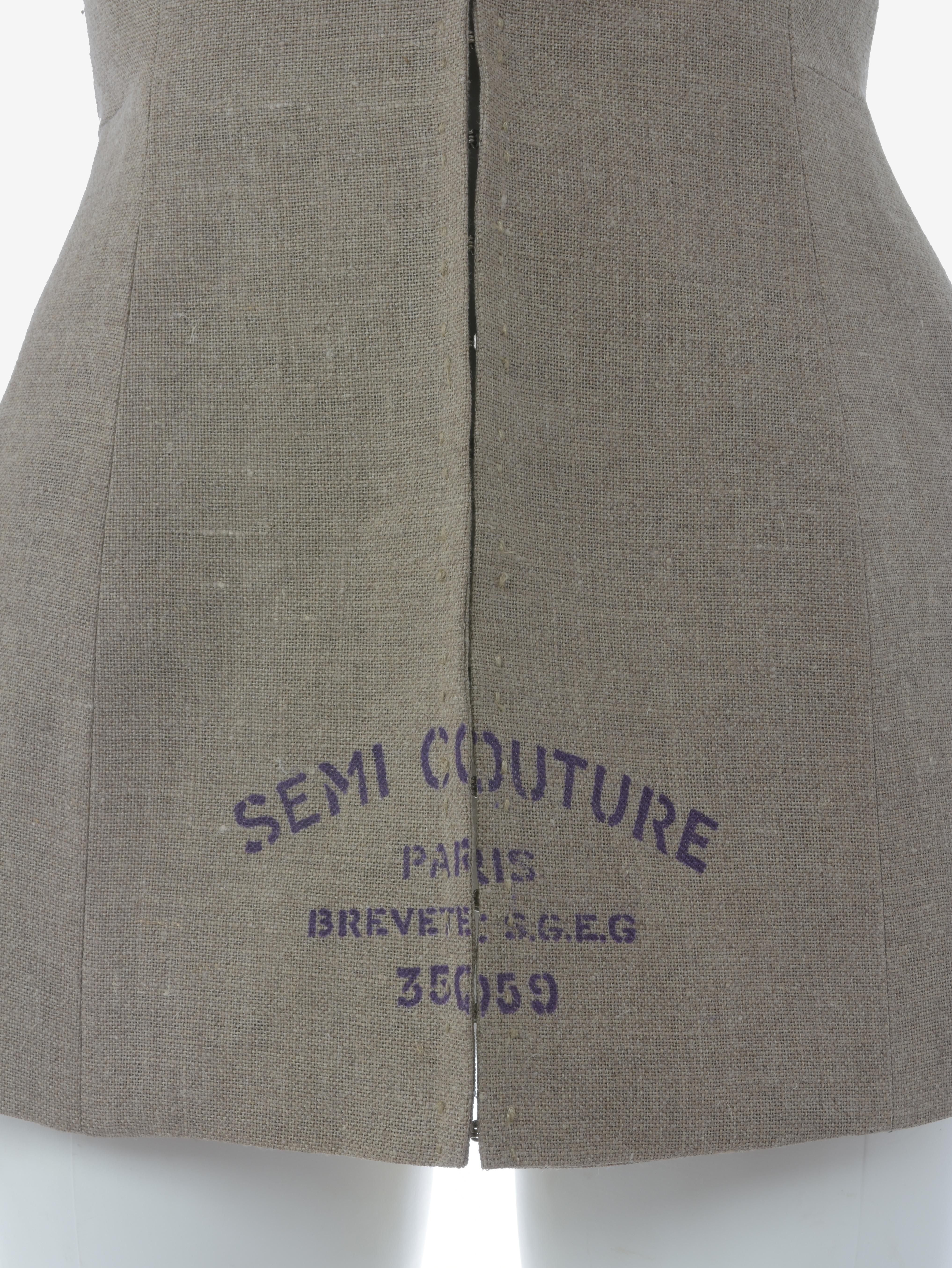 Maison Margiela Semi Couture Dressmaker Bodice - '97 For Sale 2