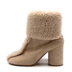 Maison Margiela Sheepskin Nude Boots 39.5