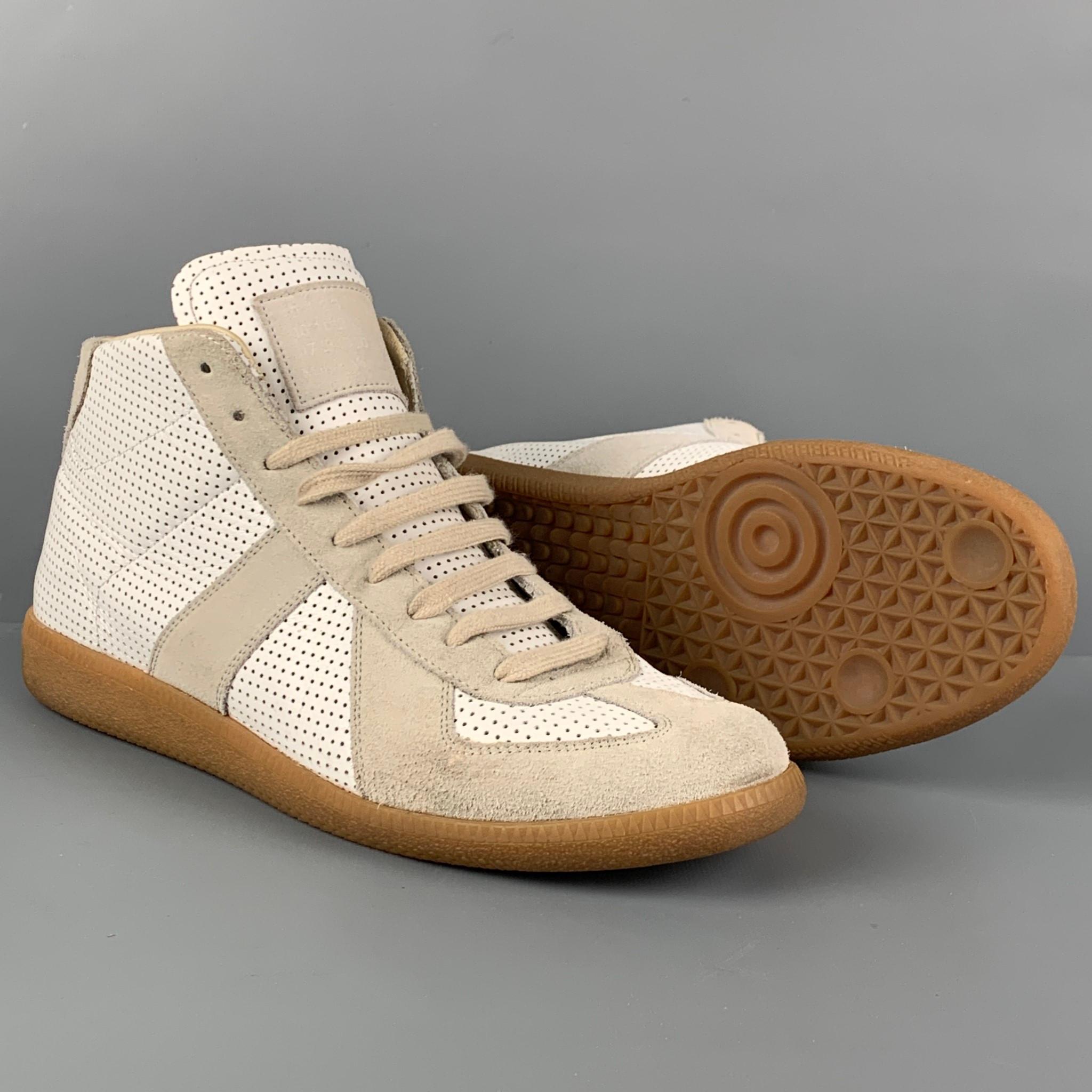 maison margiela 'replica' high-top sneakers