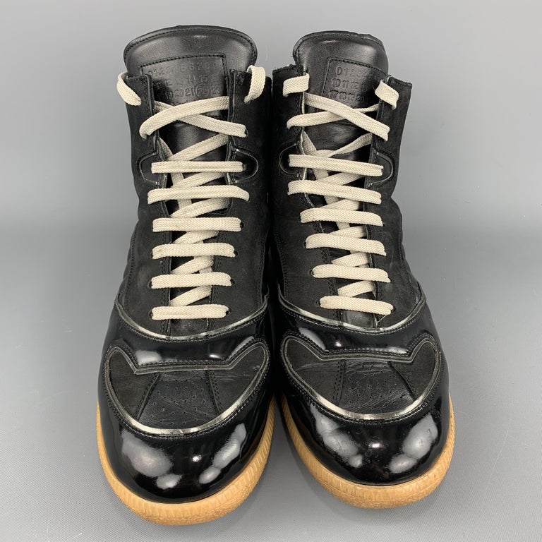 maison margiela replica sneaker black