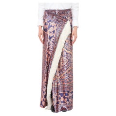 Maison Margiela SS 2012 Sequin Tapestry Runway Skirt S