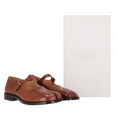 Maison Margiela Tabi Split-Toe Leather Mary Janes