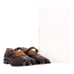 Maison Margiela Tabi Split-Toe Leather Mary Janes