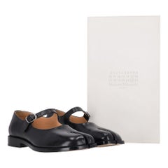 Maison Margiela Tabi Split-Toe Leather Mary Janes