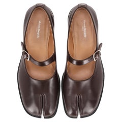 Maison Margiela Tabi Split-Toe Leather Mary Janes Maison Margiela Tabi Split-Toe Leather Mary Janes