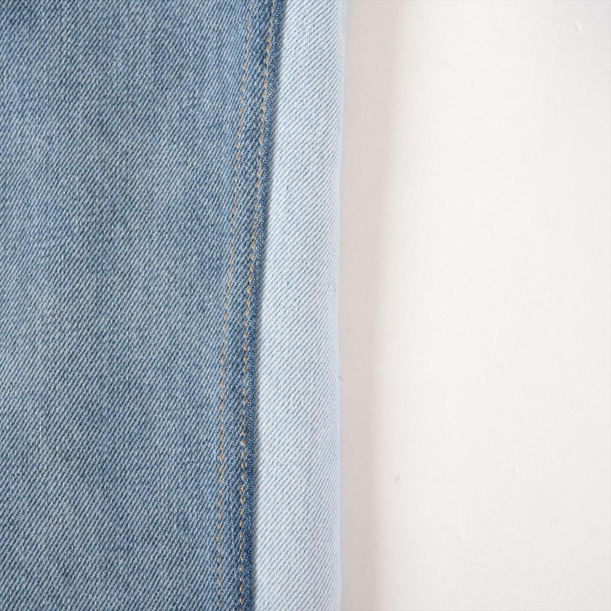 Maison Margiela Two-toned Cotton Denim Pants For Sale 5