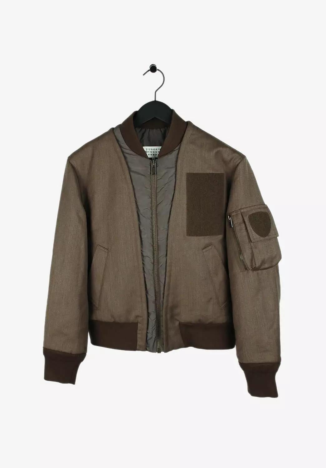 Maison Margiela Wool Brown Men Jacket in Size 46IT (M) en venta 4