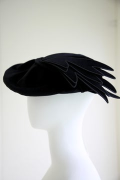 Maison Margiela Wool Parisian Applique Beret - New with tags