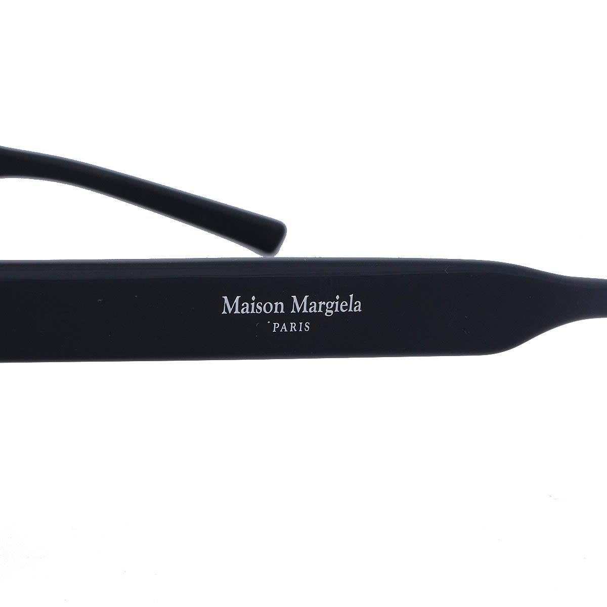 MAISON MARGIELA X GENTLE MONST black MM006 Sunglasses In Excellent Condition In Zürich, CH