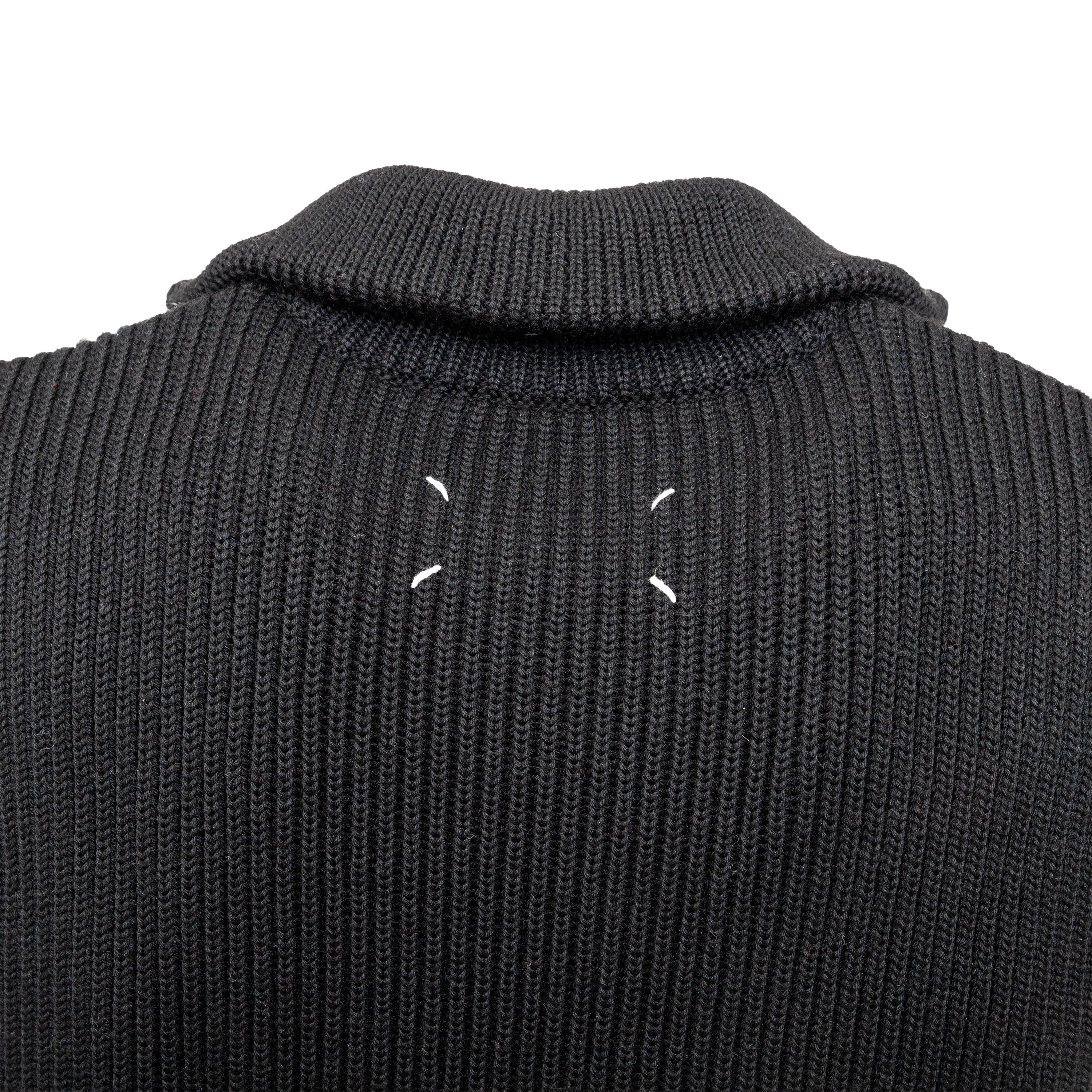 Men's Maison Margiela Zippered Knit Sweater Vest - '10s For Sale