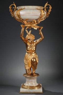 Maison Marnyhac, "African Venus" , Planter  France, Circa 1870