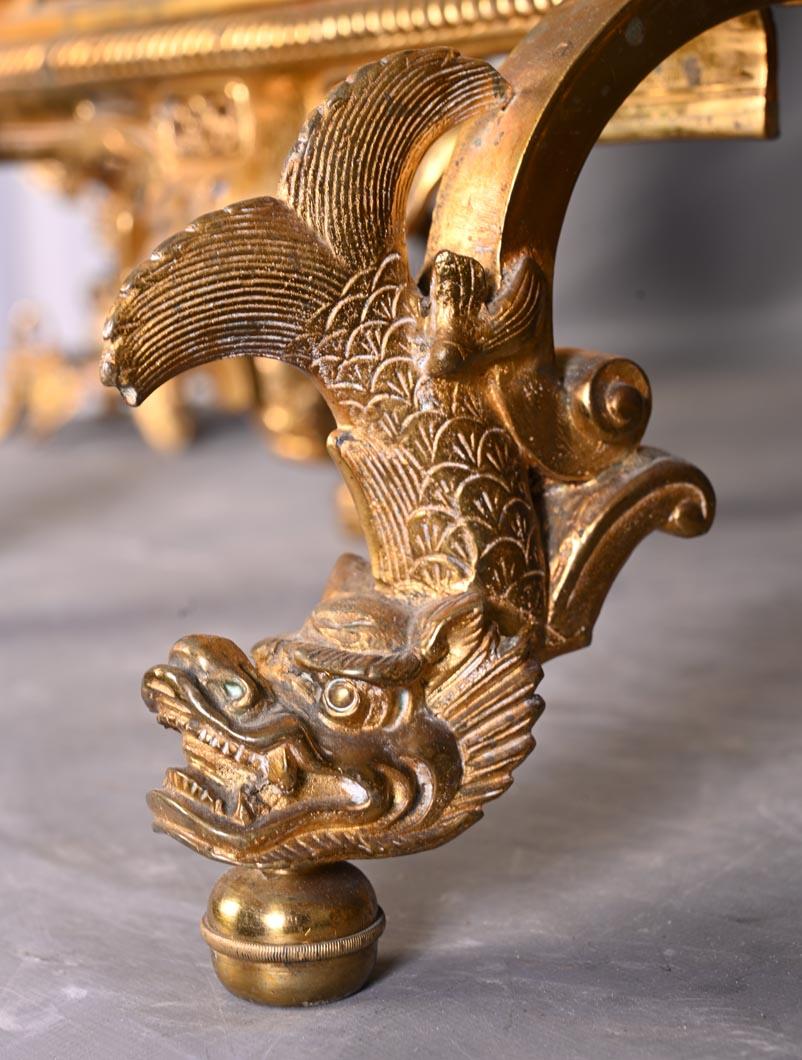 Maison MARNYHAC (attrib.) — Rare Chinese-style Antique Fire Screen For Sale 2