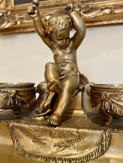 Maison Marnyhac, Tintero de bronce dorado, S. XIX