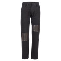 Maison Martin Margiela 00
S Iconici e rari jeans artigianali con toppe in pelle