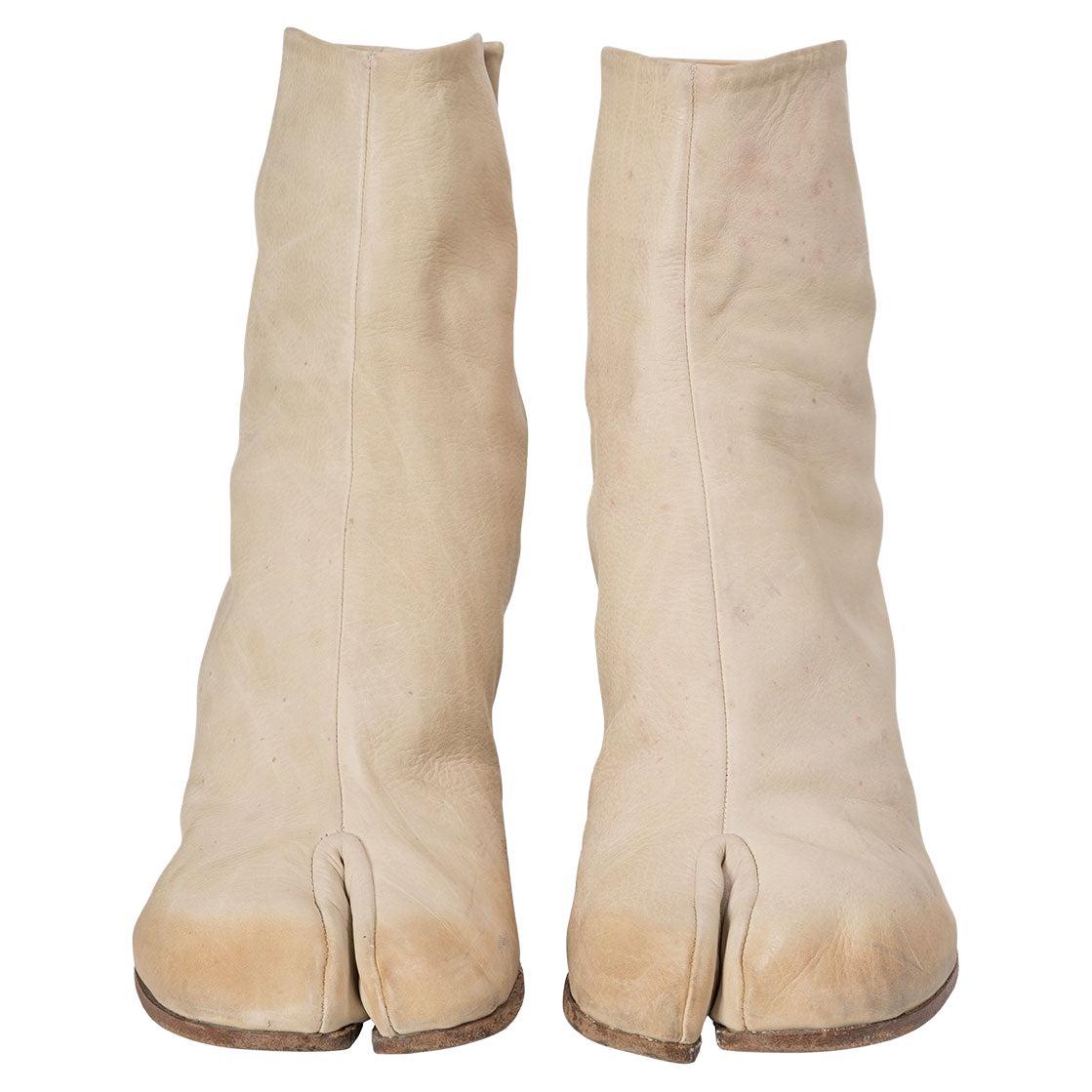 MAISON MARTIN MARGIELA 00's Iconic Limited Edition Tabi Boots For Sale