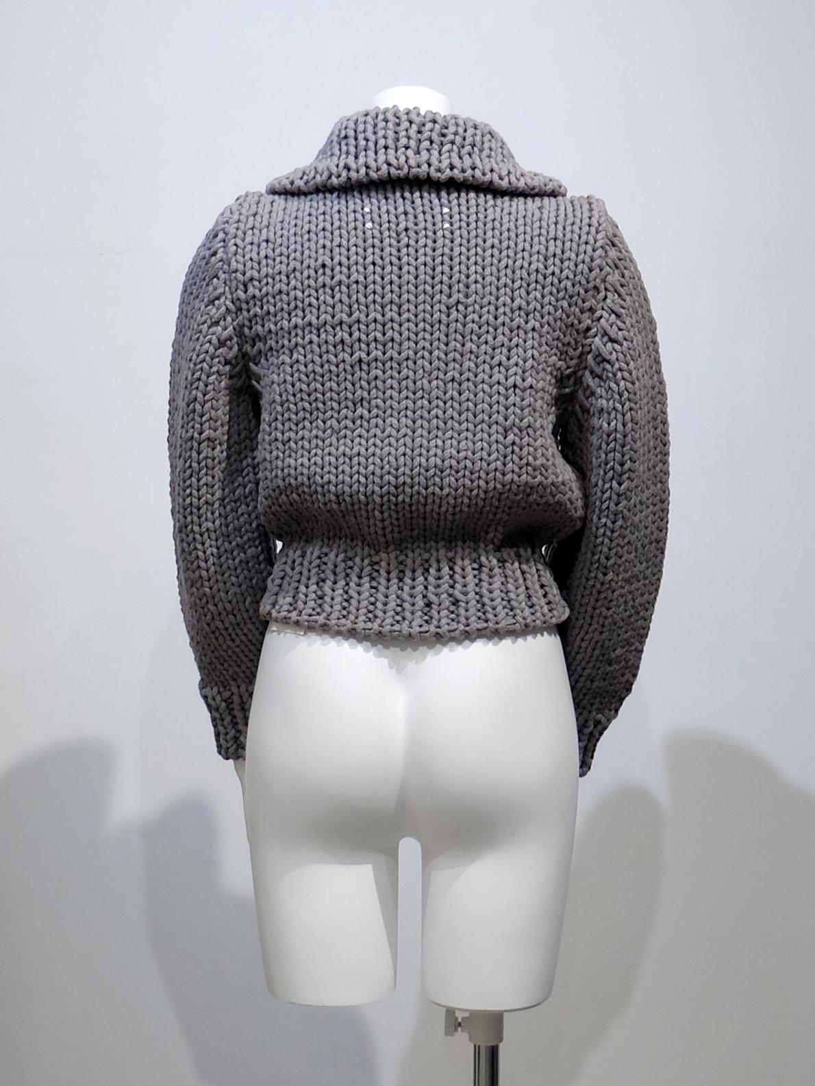 Maison Martin Margiela 1999SS Strickstrickjacke im Zustand „Relativ gut“ im Angebot in Shibuya-Ku, 13