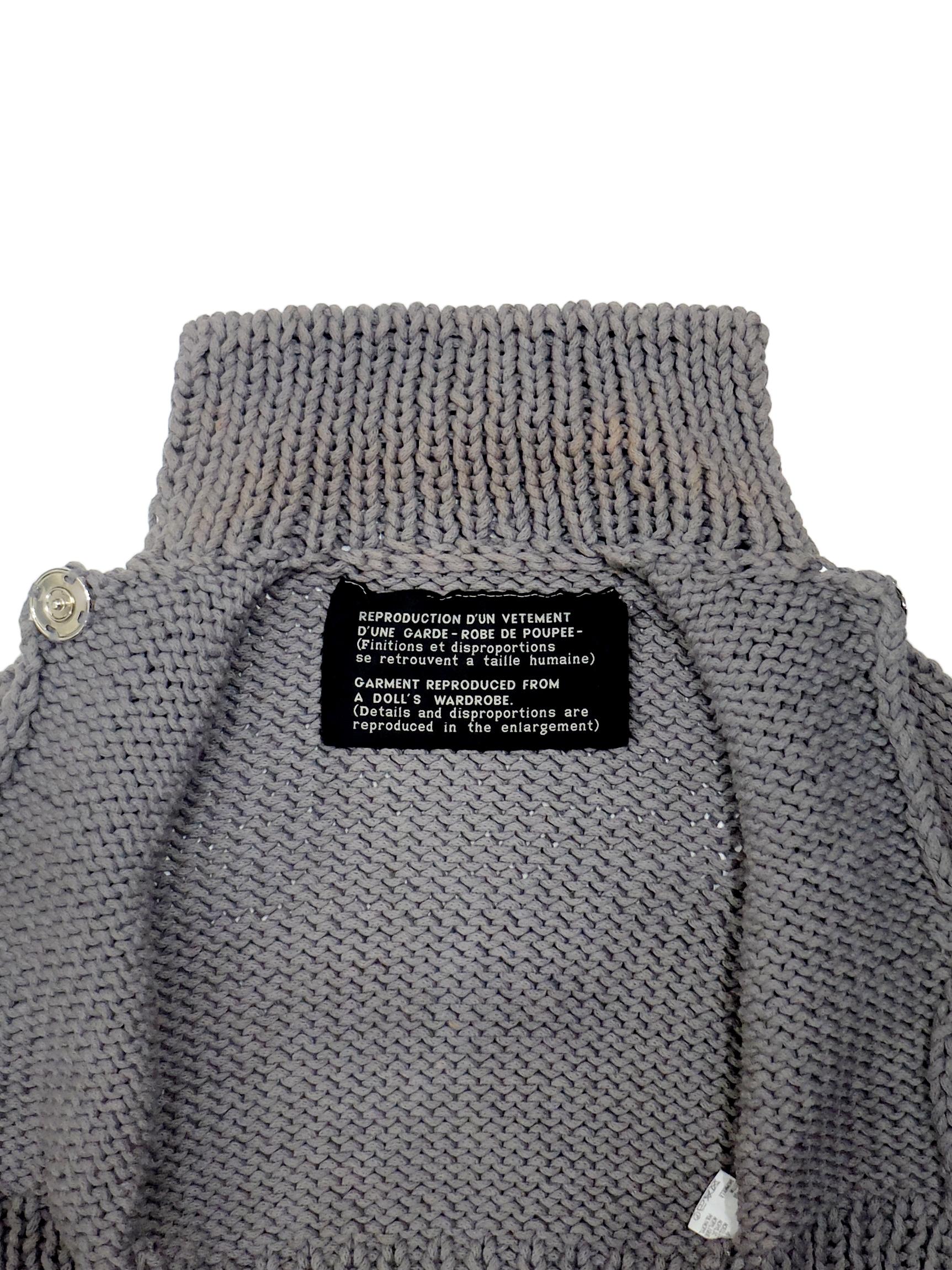 Maison Martin Margiela - Cardigan en maille, 1999SS État moyen - En vente à Shibuya-Ku, 13