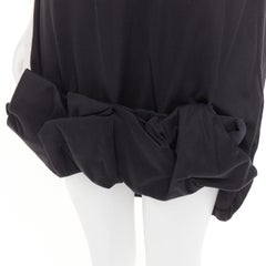 MAISON MARTIN MARGIELA 2001 Vintage cotton deconstructed bubble hem mini dress